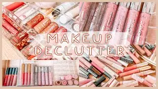 LIP PRODUCT DECLUTTER & ORGANIZATION! OVER 50% GONE!