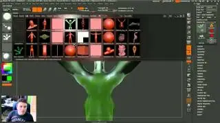 Zbrush4R7 Alien Alpha