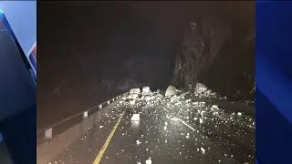 Large rock slide closes I-70 in both directions through Glenwood Canyon