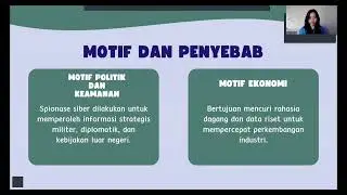 ANALISIS ETIKA PROFESI INFORMATIKA TERHADAP KASUS CYBER ESPIONAGE ANTAR NEGARA
