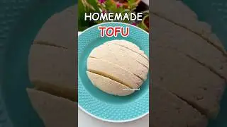 Homemade Tofu using Soyabeans #easyrecipes #recipe #food