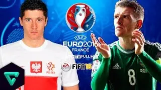 Poland vs. Northern Ireland | UEFA Euro 2016 Simulation | FIFA 16