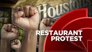T.I. And A Group Of Protesters Shutdown Houston's Restaurant In ATL