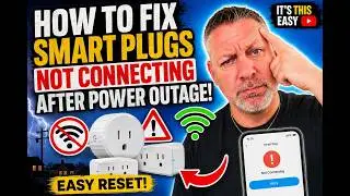 How to get your smart plugs to connect or reconnect after loss of power