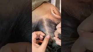 Super Comfortable Scalp Care ASMR #hair #asmr #relax #shorts #sleep