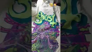 mall haul! 🥳 #mall #shopping #haul #ghost #hottopic #buildabear #trashpanda trashpan #raccoon