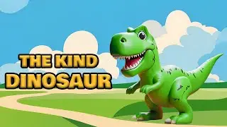 The Kind Dinosaur 🦖 | A Story for Kids |  Bedtime stories | Poonez toon (English)🦌🦒🐸