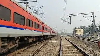 3in 1 22818 mysuru howrah express/18045 Shalimar charllapalli east cost express #indianrailwas 