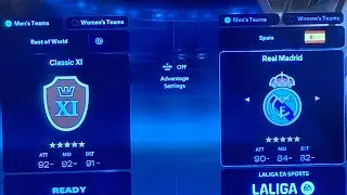 Fc 26 (classic XI vs real madrid)