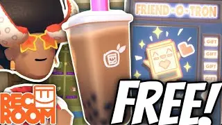 How To Get Bubble Tea For FREE In Rec Room!