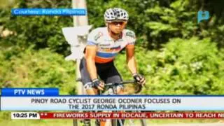 Pinoy Road Cyclist George Oconer focuses on the 2017 Ronda Pilipinas