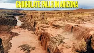 Grand Falls, Arizona: Chocolate Falls