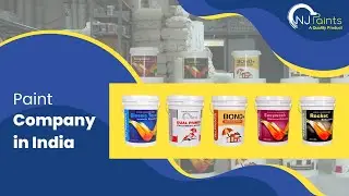 Paint Company in India | Interior and Exterior Paint Manufacturer | NJ Paints | Rajkot, Gujarat