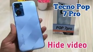 Photo Hide In Tecno Pop 7 Pro, How To Hide Photo And Video In Tecno Pop 7 Pro,