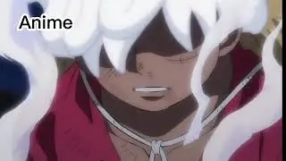 LUFFY GEAR 5 TRANSFORMATION(LIVE ACTION VS ANIME)