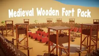 Medieval Wooden Fort Pack by BD Studios