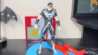 Unboxing & Review Mcfarlane Black Lantern 🏮 Superman 