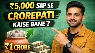 ₹5,000 SIP Se Crorepati KaiseBane? | Real Calculation |FinancePathshala