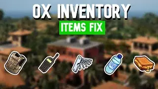 QBCore &mdash; Как исправить предметы с помощью Ox_Inventory | Учебное пособие FiveM 2025