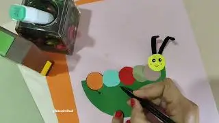  Make these crafts for your child| Caterpillar craft ideas| Simple DIY Craft for Kids