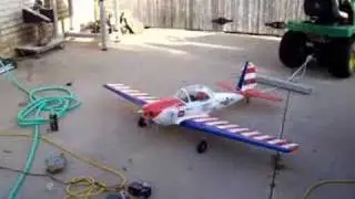 Super Chipmunk RC with Zenoah G26 and Coleman fuel