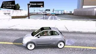 Fiat 500 Grand Theft Auto San Andreas GTA SA MOD _REVIEW