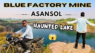 Most Dangerous Mine 😱 Asansol Blue Factory Mine ⛏️⛏️ Sunday Ride Moto Vlog #2
