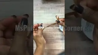 How to Create a Simple Bow #shorts