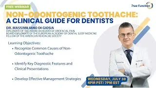 Non-Odontogenic Toothache with Dr. Massimiliano Di Giosia