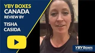 YBY Boxes Canada Review by Tisha Casida #YBYBoxesCanada #CustomPackaging #CustomerReview