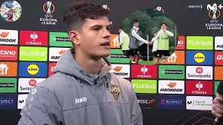 Chema Andr&eacute;s desvela que Angelo Stiller le pregunta por el Real Madrid
