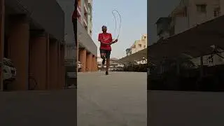 Basic Drill : Backward Side Swing Cross Overs. #backtobasics #jumpropeskills #jumpropechallenge
