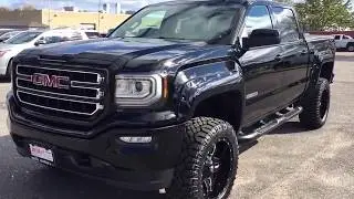 2018 Custom Truck 5 Inch Rough Country Lift Fuel Wheels Black Oshawa ON Stock #180125