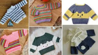 Latest & unique crochet baby boy sweaters || Crochet baby sweater& hoodie designs || @haya_maryam9757