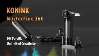 Now on Kickstarter: KONINK MasterFine 360：A Multi-Function DIY Paint Sprayer
