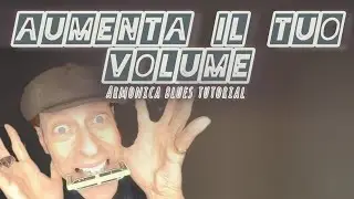 Vuoi più VOLUME? Fai questo! I Armonica Blues Tutorial I Stefano Lucignolo