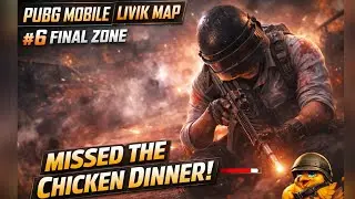 Epic Final Zone Fail 😨 | Livik Map #6 | PUBG Mobile