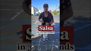 👉 Salsa Basics in 30 Seconds 👣 Beginner Footwork Made Easy