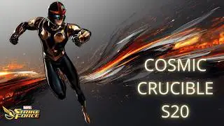 A BIG BRICK WALL | COSMIC CRUCIBLE S20 (week 3, round 1) | MARVEL STRIKE FORCE | MSF