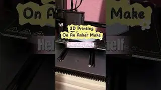 3D Printed a Hello Kitty Mini Shelf on a Anker Make #workfromhome #smallbusiness #techtok