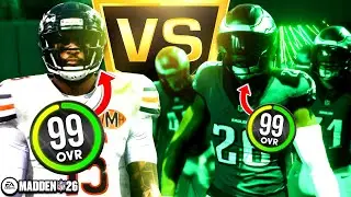 I HIT 99 OVERALL VS THE SUPER BOWL EAGLES! - MADDEN 26 SUPERSTAR