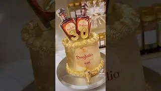 14K Gold DonJulio Drink Dispenser Cake
