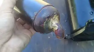 Reparacion fuga en separador de liquido (acumulador de succion) de compresor rotativo R410a
