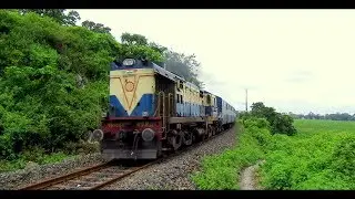 Half Ridge ? WDM3A powers the Meghalaya - Assam connecting train: Mendipathar - Guwahati Passenger