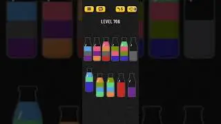 Soda Sort Puzzle Level 706 Walkthrough Solution Android/iOS