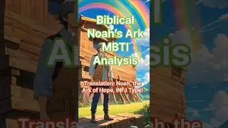 Biblical Noah&rsquo;s Ark MBTI Analysis