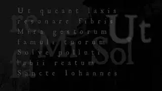 Un Hymne de Guido d'Arezzo (c. 997-c. 1050)