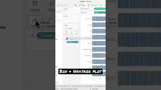 #Tableau - Box & Whisker Plot