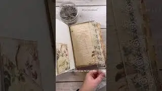 upgrading a basic junk journal episode 1 | #shorts #junkjournal