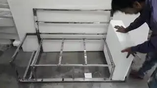 steel sofa leather, loose fitting